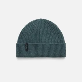 Merino Beanie Forest Marle