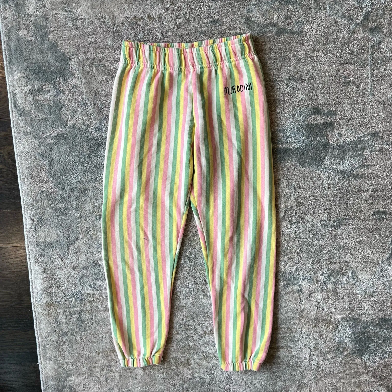 Mini Rodini Pastelle Stripe Sweatpants 128-134 cm 8-9