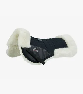 PEI Merino Wool Half Pad (Black / Natural)