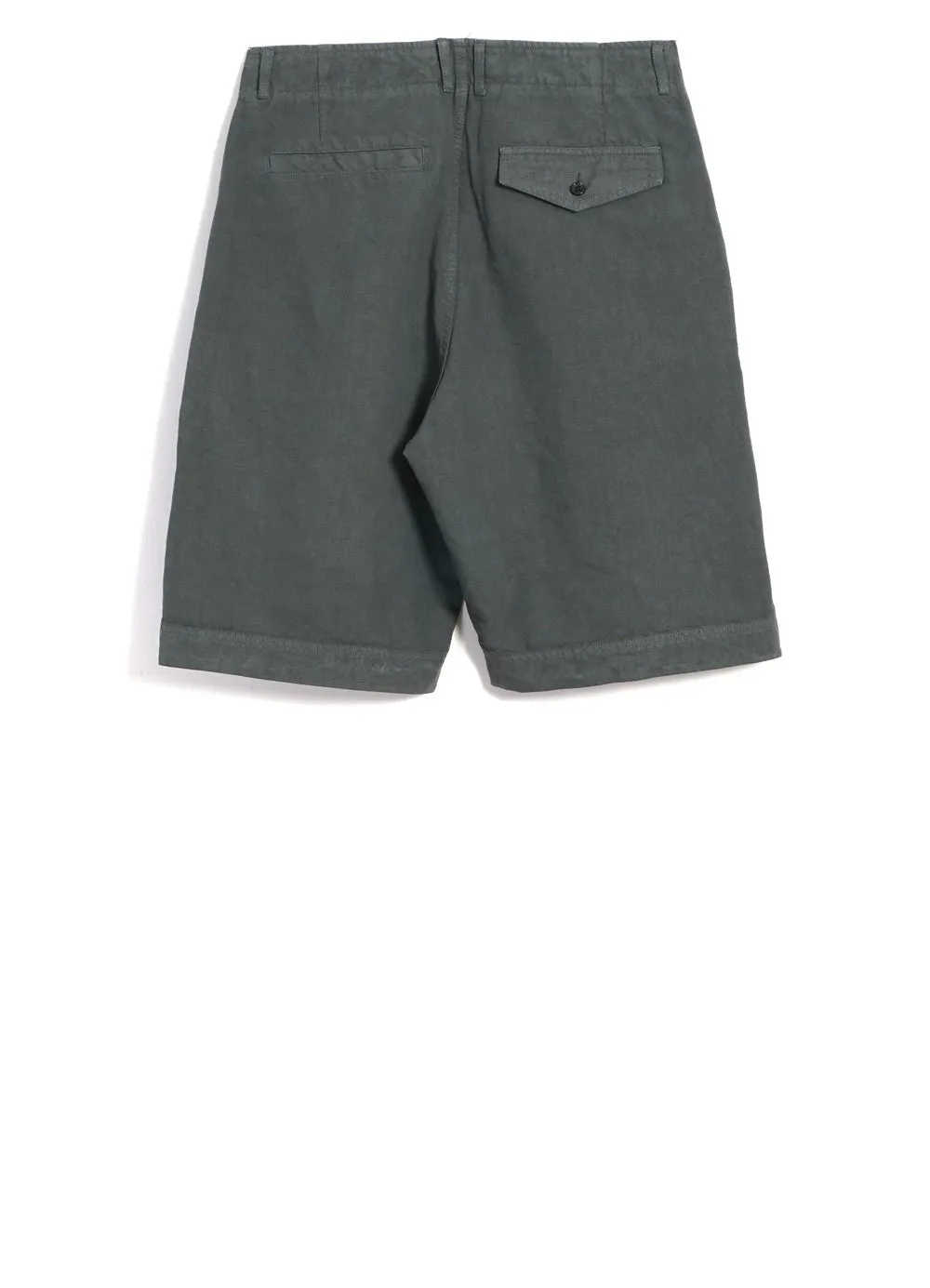 ROBIN | Super Wide Pleated Shorts | Oxidized