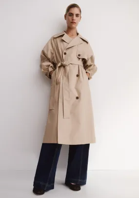 Rory Trench Coat_Biscuit