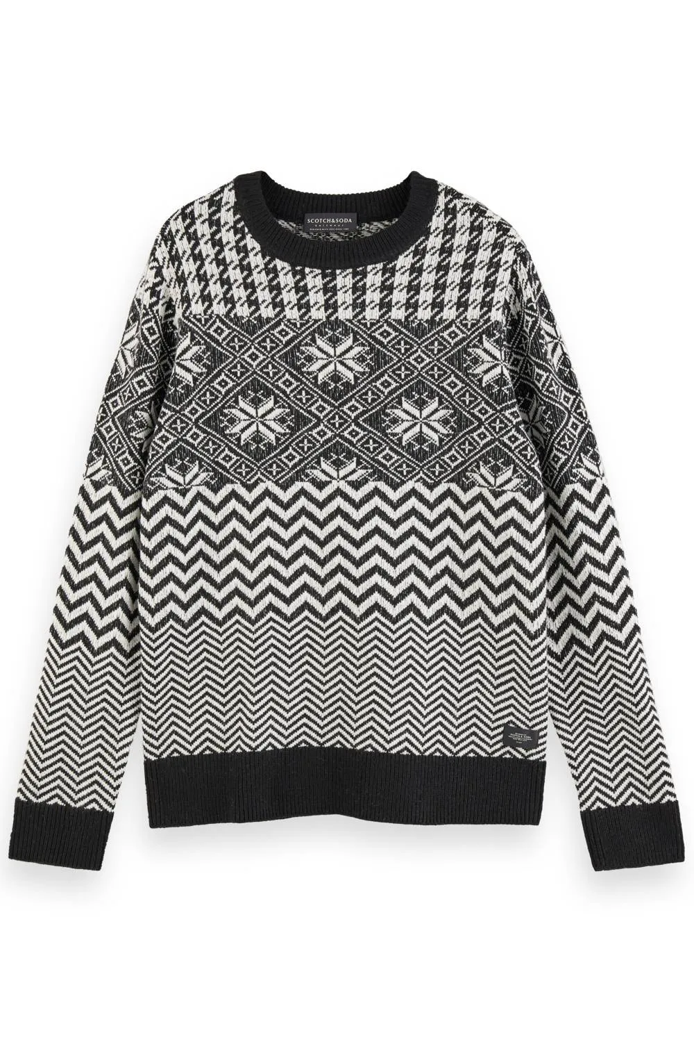 Scotch & Soda Fair Isle Knit - 158607