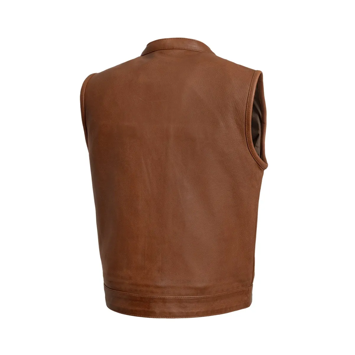 Sharp Shooter Men's Motorcycle Leather Vest