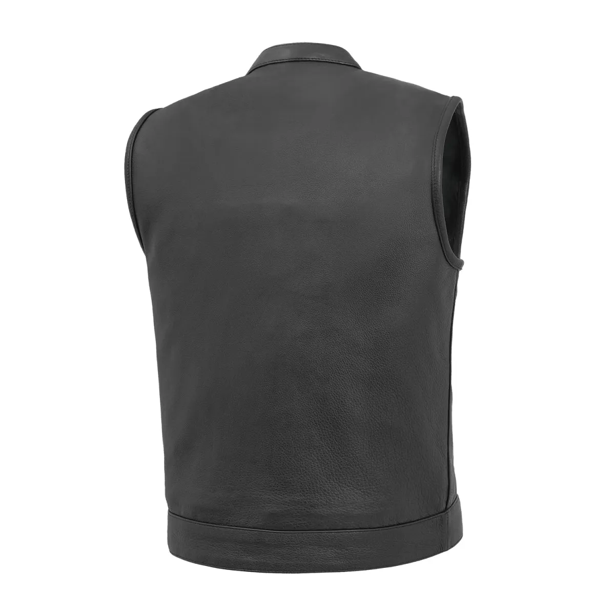 Sharp Shooter Men's Motorcycle Leather Vest