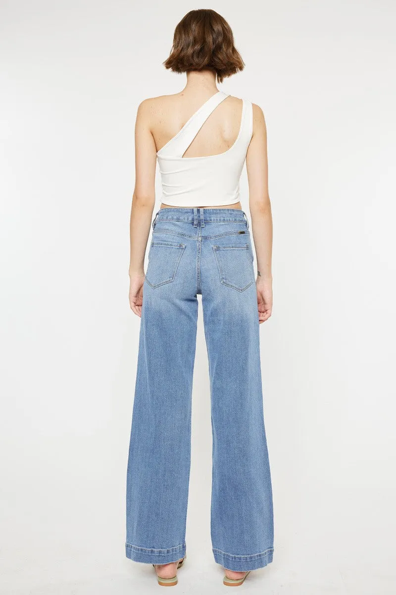 'Take My Chance' Wide Leg Jean