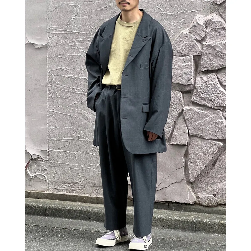 THE DAY - WOOL WIDE PANTS - D23-04001-2