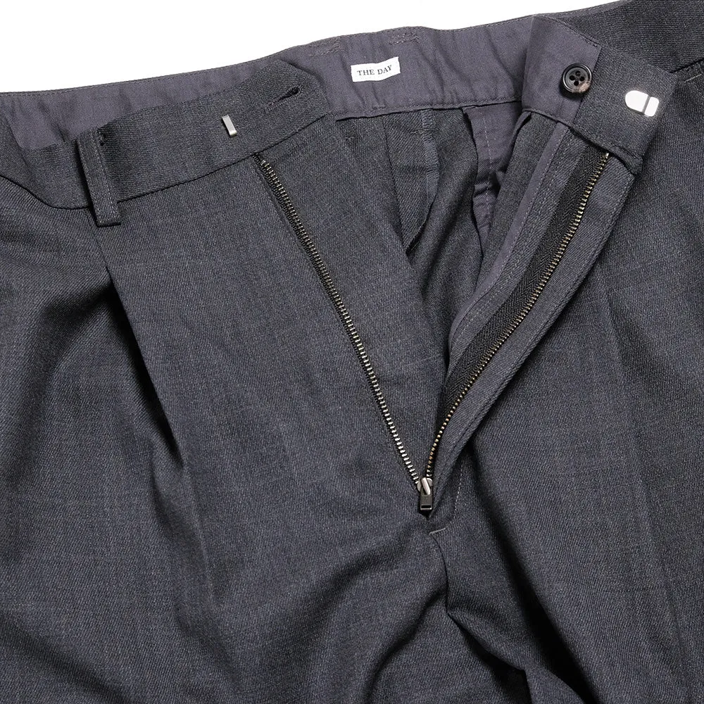 THE DAY - WOOL WIDE PANTS - D23-04001-2