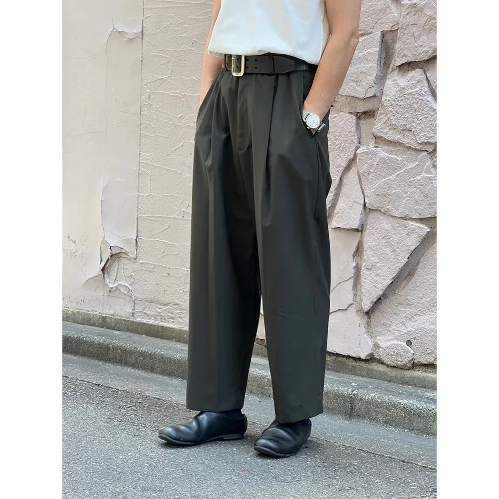 THE DAY - WOOL WIDE PANTS - D23-04001-2