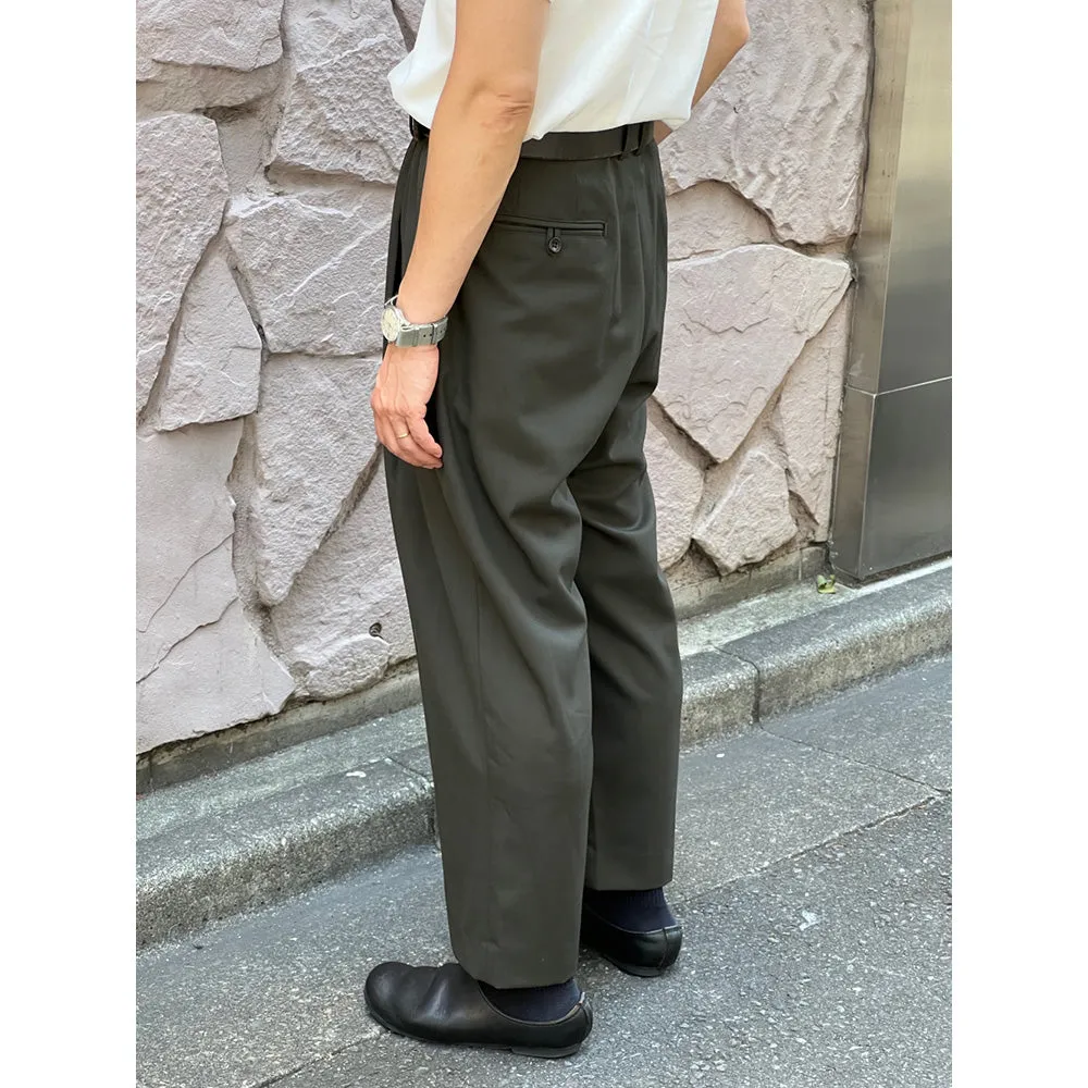 THE DAY - WOOL WIDE PANTS - D23-04001-2