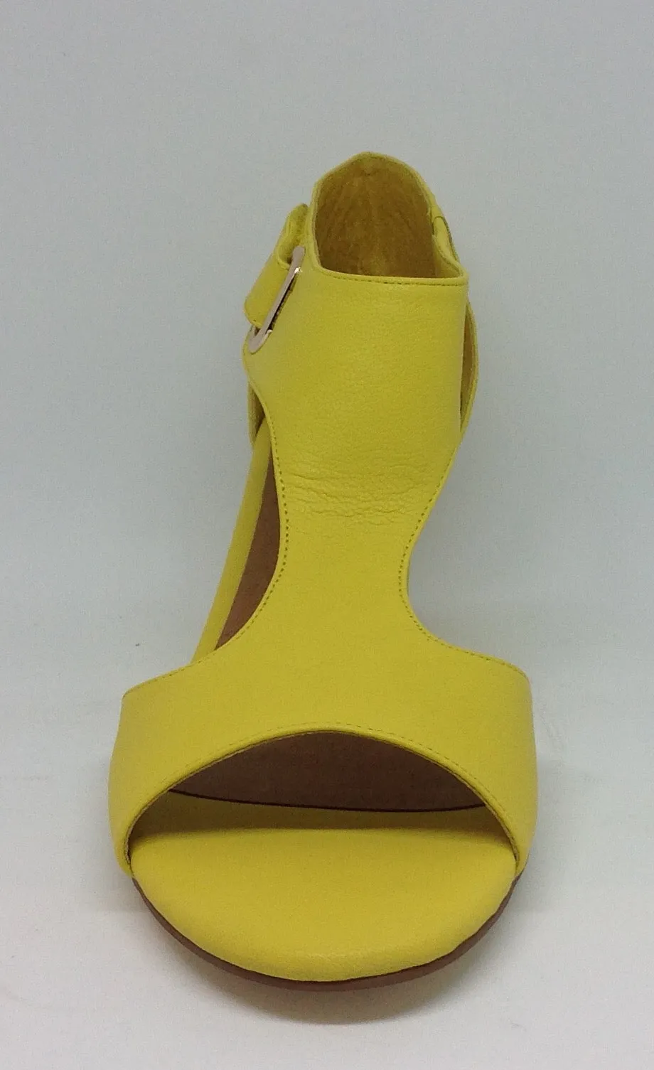 Top End Unico ~ Black ~ Yellow ~ White ~ Leather Wedge