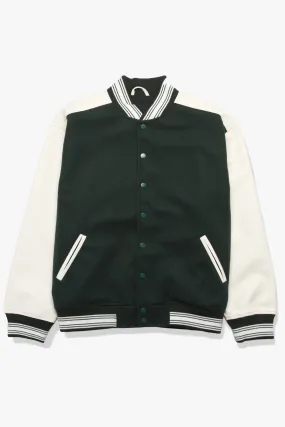 TRS - Vegan Varsity Jacket - Green