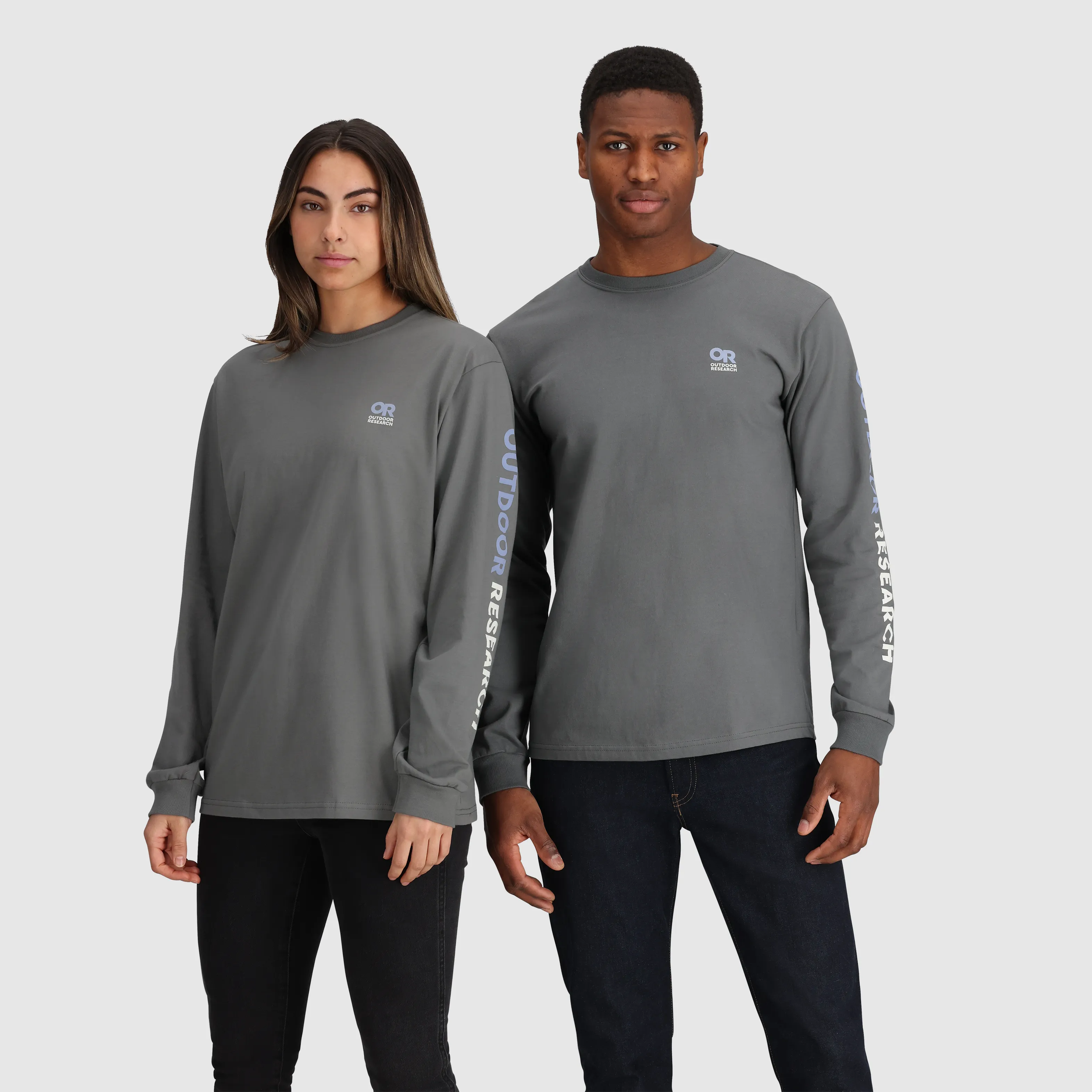 Unisex OR Lockup Chest Logo Long Sleeve Tee - Final Sale