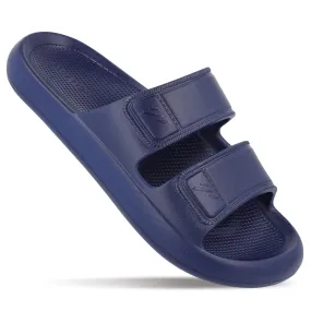 Walkaroo Mens Flip Flop Slippers  - BT4823 Navy Blue