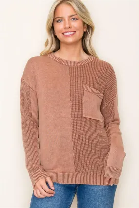 Washed Textured Sweaters - 3 Colors!